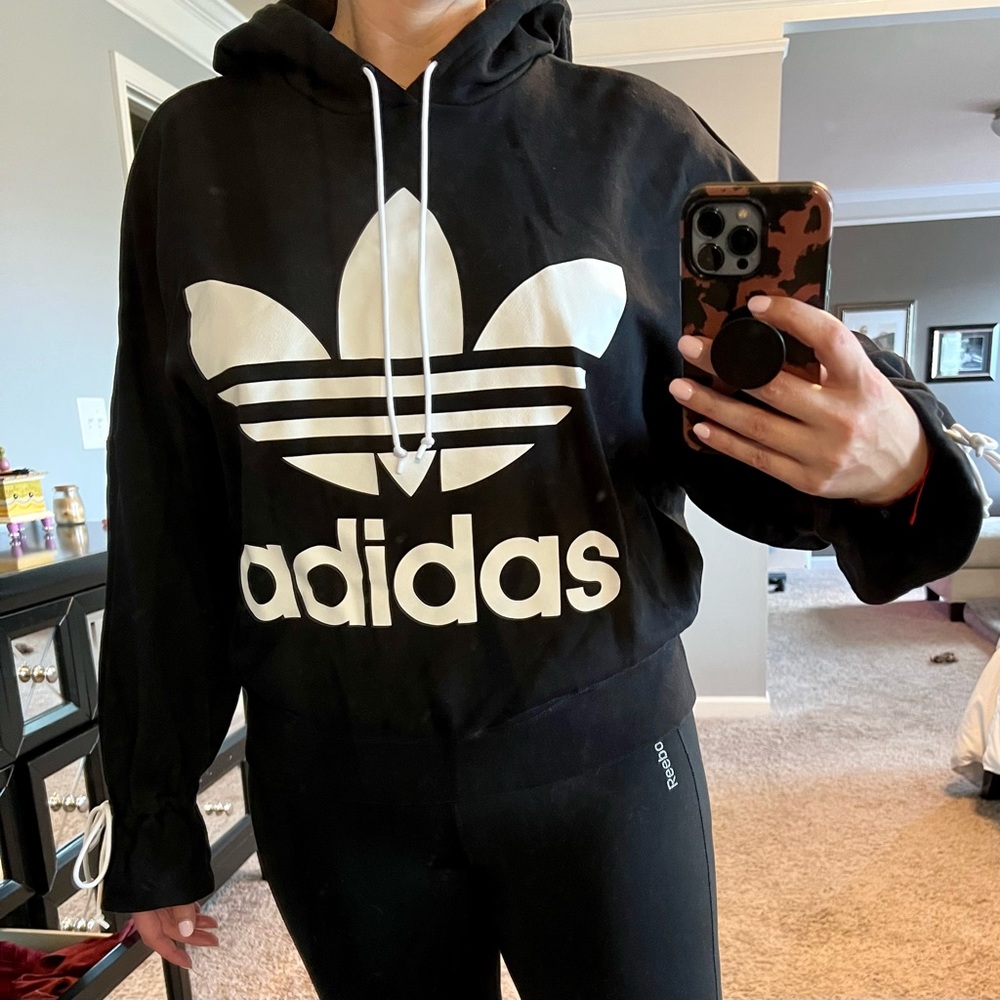 Adidas hooded sweatshirt